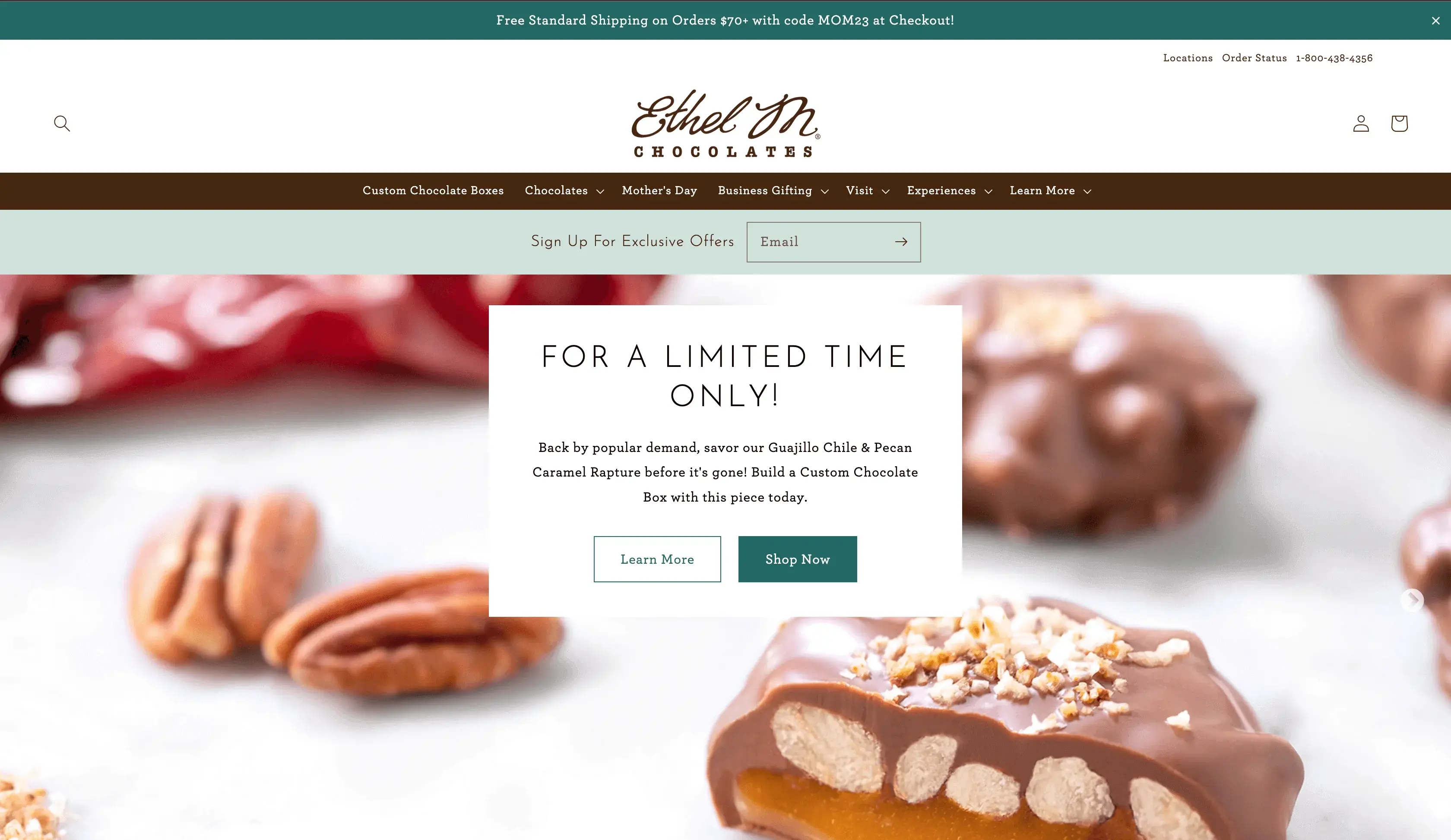 MCHN custom Shopify app